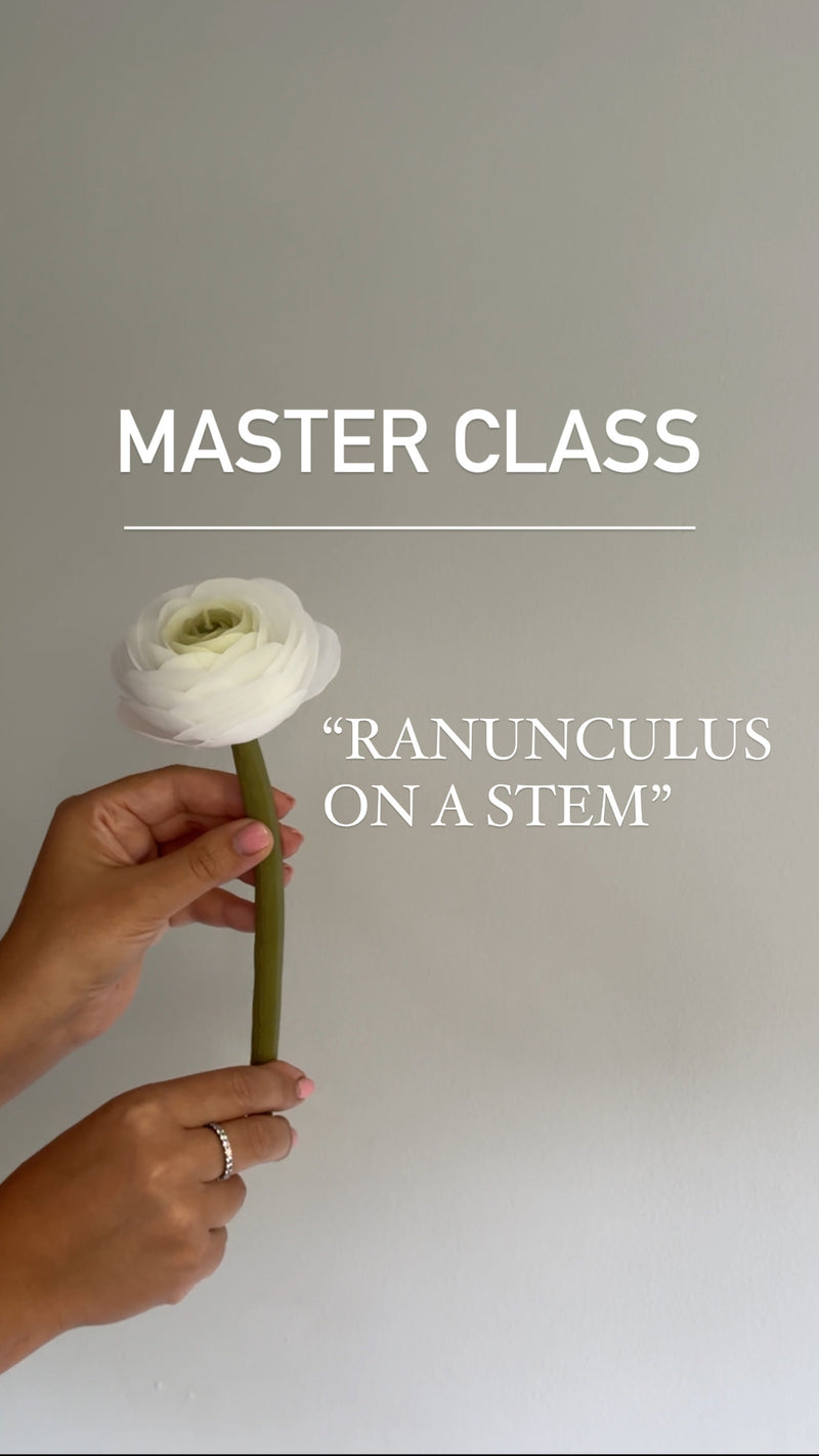 Masterclass “Candle flowers”