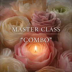 Masterclass COMBO (candle-flower + candle flower on a stem + candle flower dahlia + marketing)