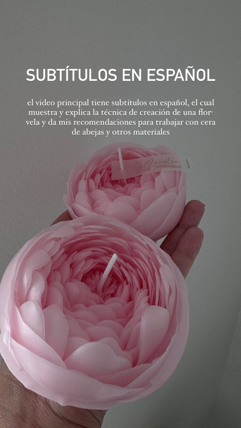Masterclass “Candle flowers”