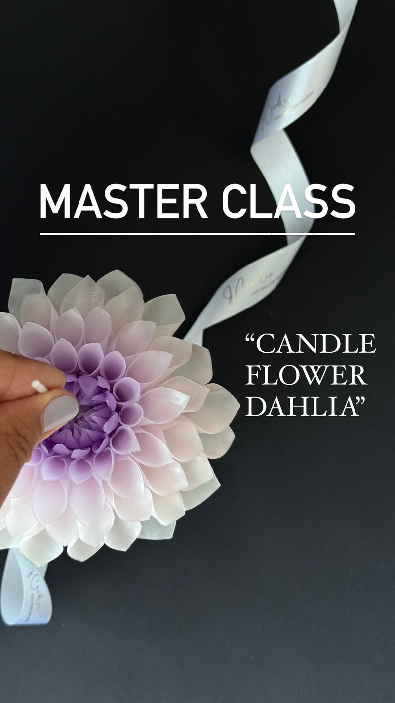 Masterclass “Candle flowers”
