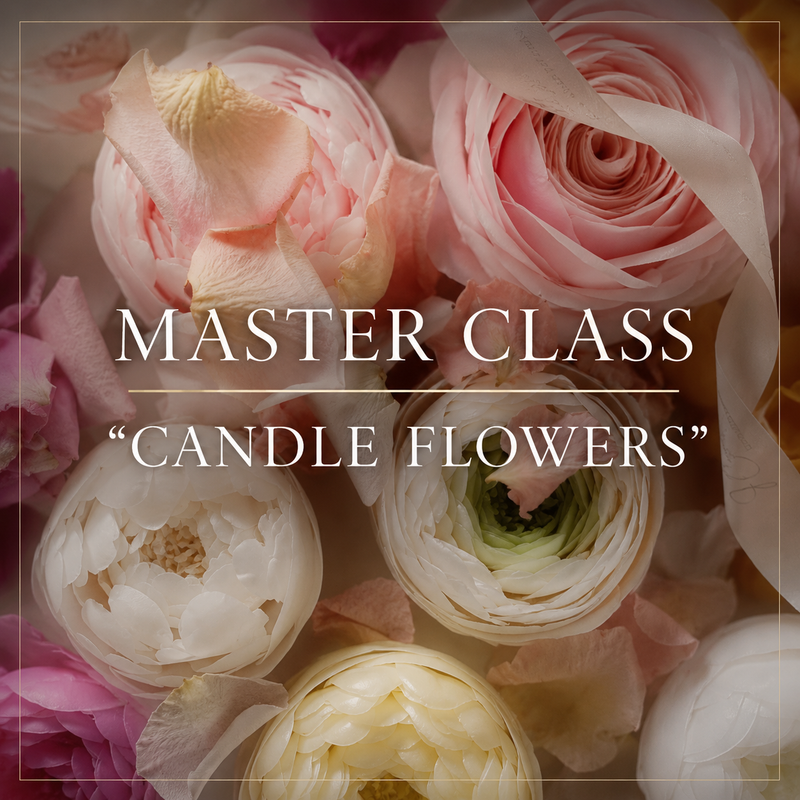 Masterclass “Candle flowers”