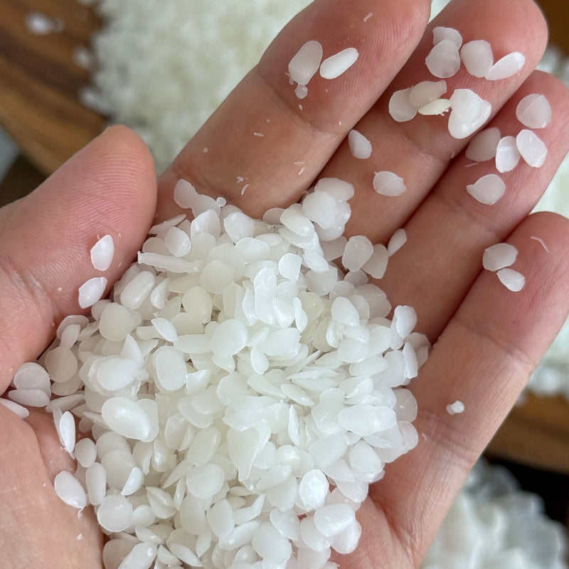 Pure white beeswax pellets - 100% natural (for making flower candles) 1 kg. 500kg. 200kg / 2.2 lb, 1.1lb, 0.44lb