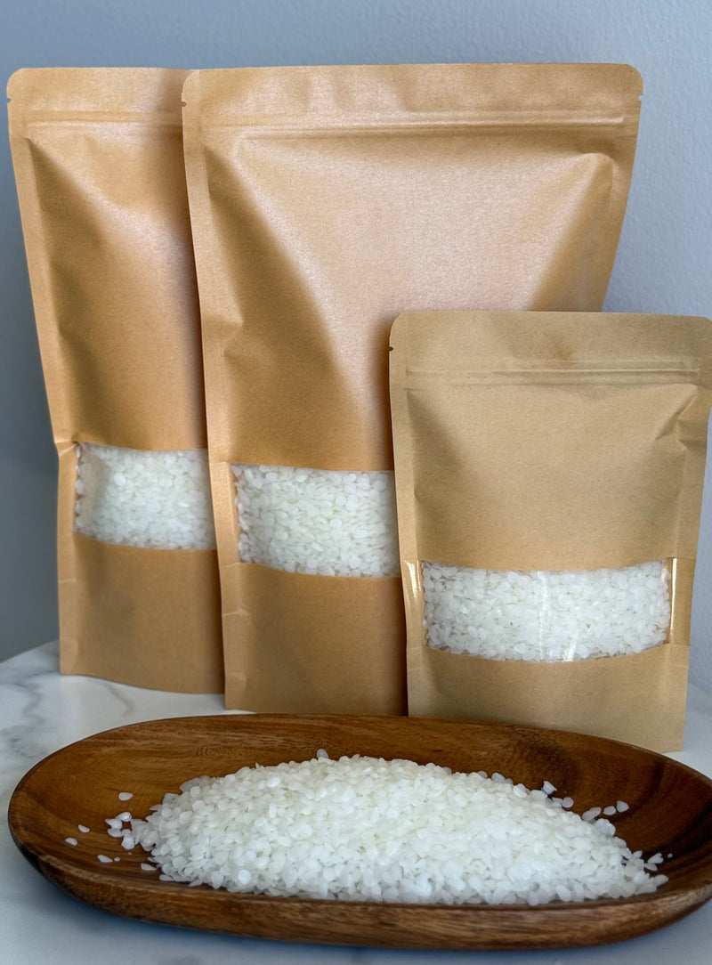 Pure white beeswax pellets - 100% natural (for making flower candles) 1 kg. 500kg. 200kg / 2.2 lb, 1.1lb, 0.44lb