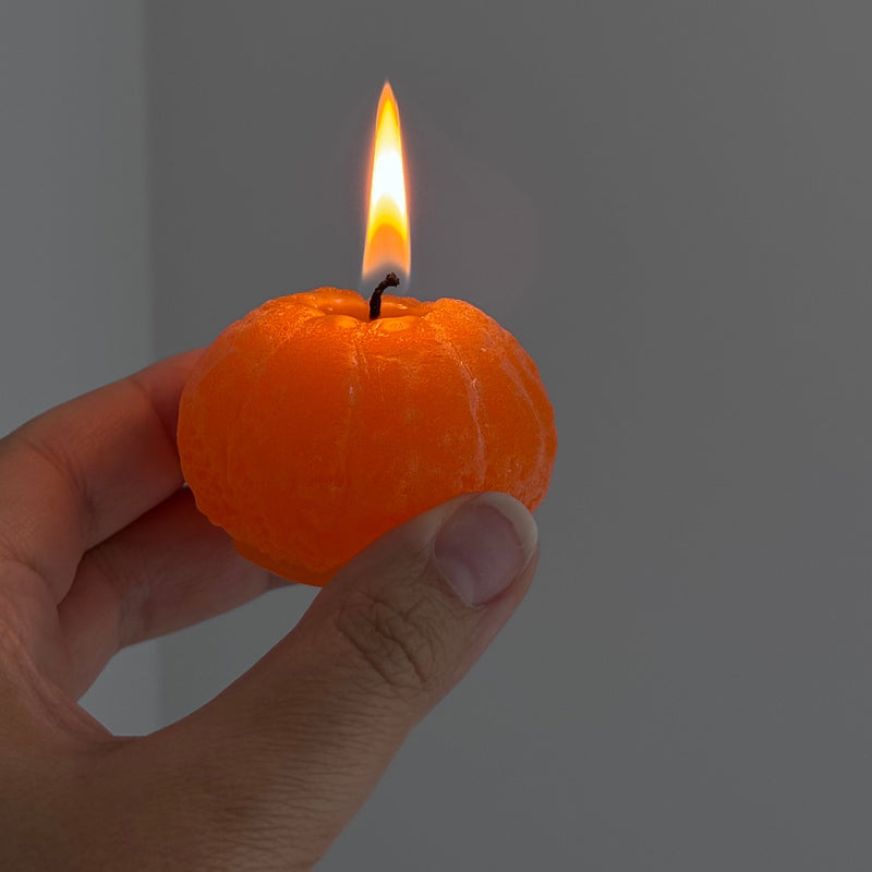 Realistic tangerine candles, wholesale candles, holiday candles, gift, mandarin candles