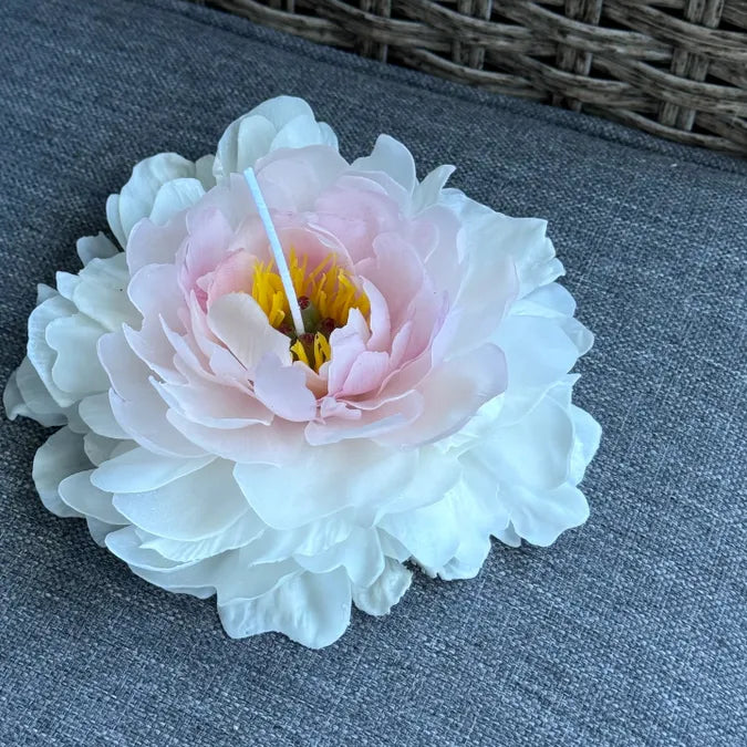 Realistic garden peony