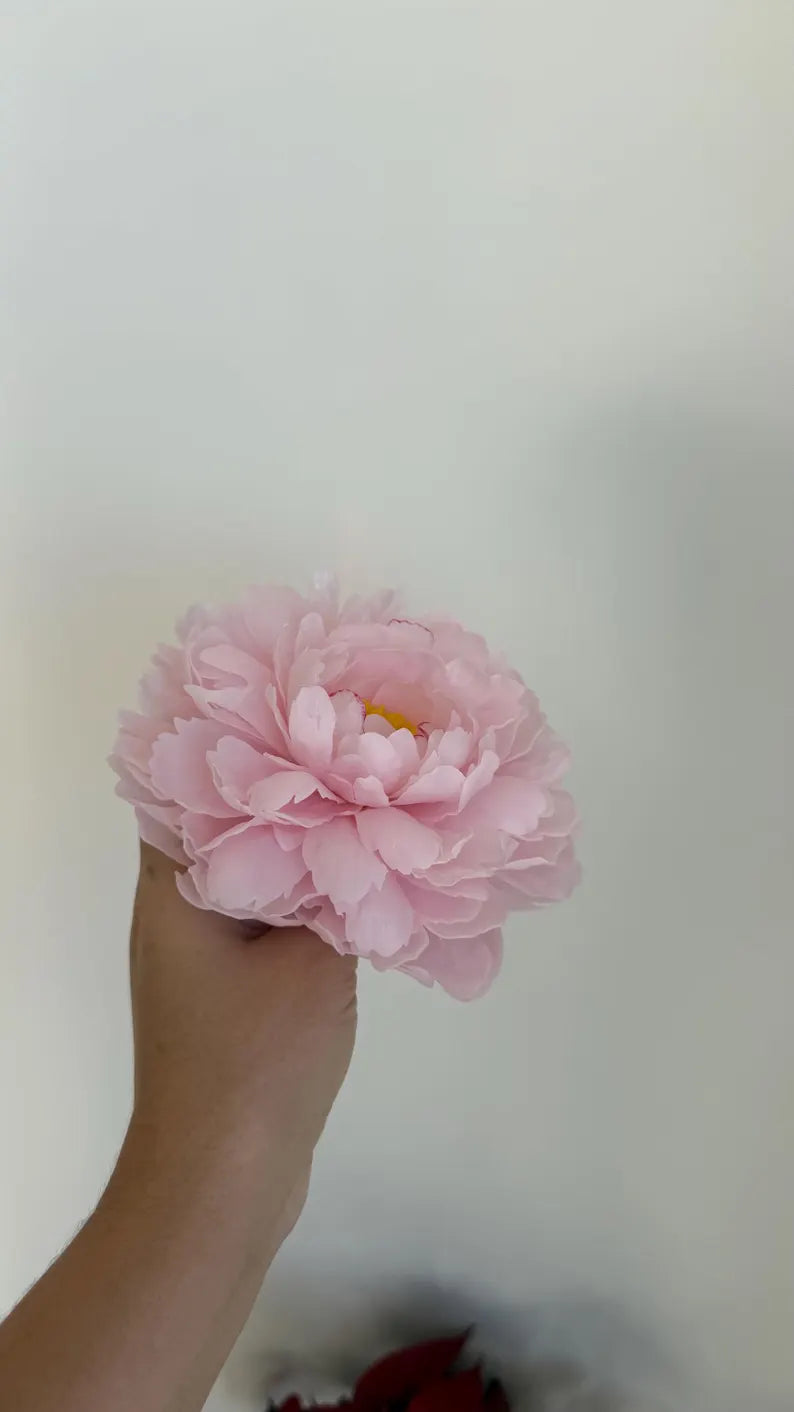 Candle Flower Peony / Gift for her / Unique Mother’s Day Gift