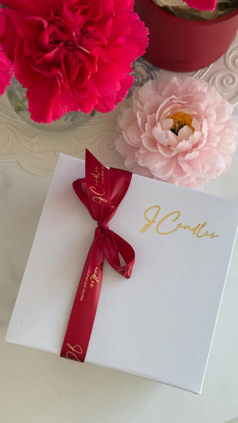 Candle Flower Peony / Gift for her / Unique Mother’s Day Gift